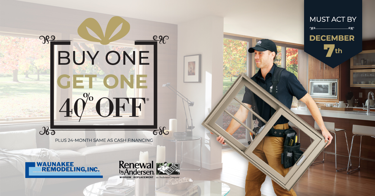 Window Replacement Promotions Renewal by Andersen® Rockford, IL